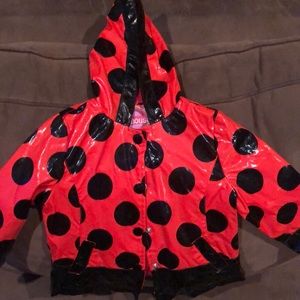 Ladybug raincoat